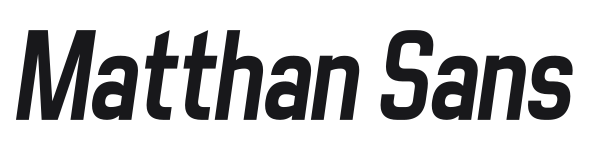 Matthan Sans preview
