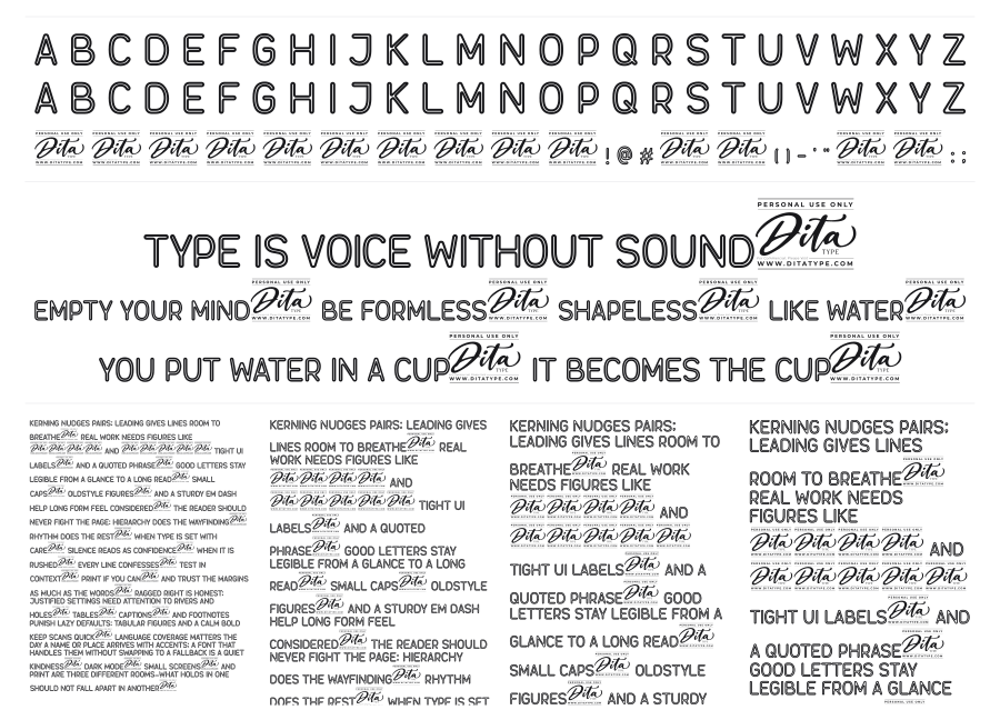 Neonline specimen sheet