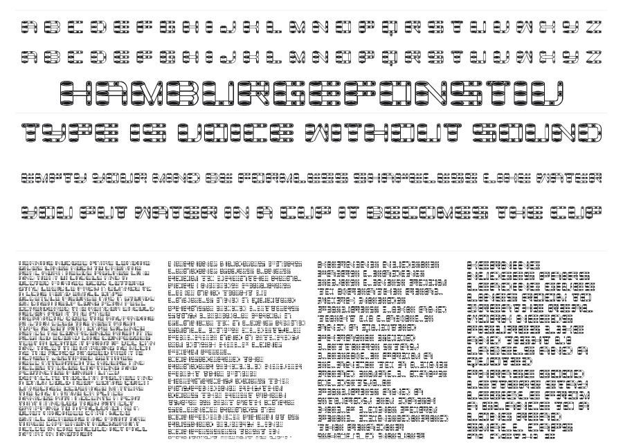 Zylinder specimen sheet