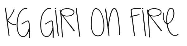 KG Girl On Fire preview