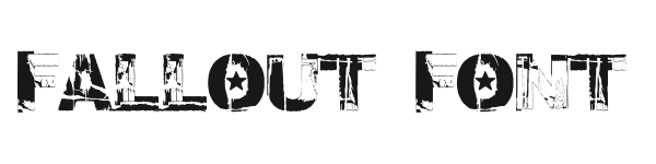Fallout Font preview