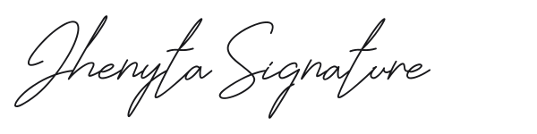 Jhenyta Signature preview