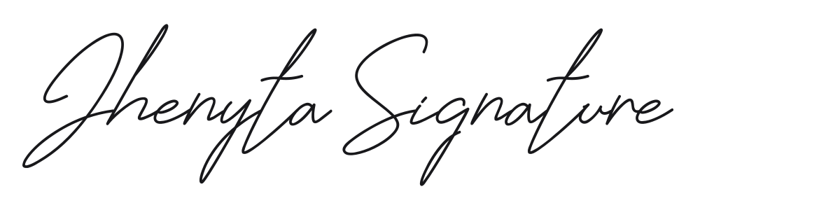 Jhenyta Signature preview