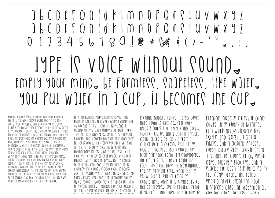 Sneaker Collector specimen sheet