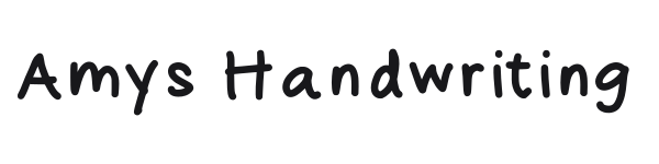 Amys Handwriting preview