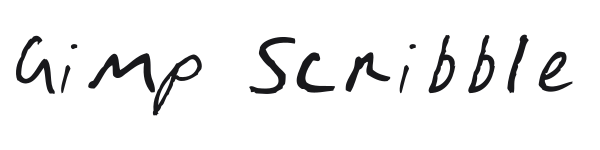 Gimp Scribble preview