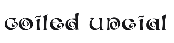 Coiled Uncial preview