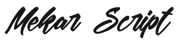 Mekar Script preview
