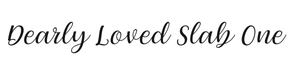 Dearly Loved Slab One preview