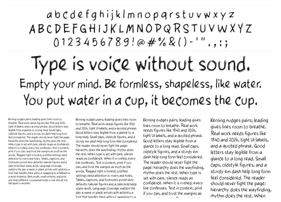 h Harbard specimen sheet