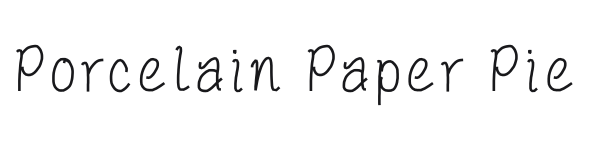 Porcelain Paper Pie preview