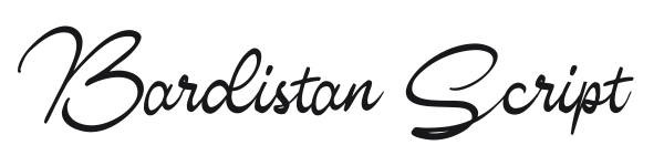 Bardistan Script preview