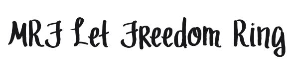MRF Let Freedom Ring preview