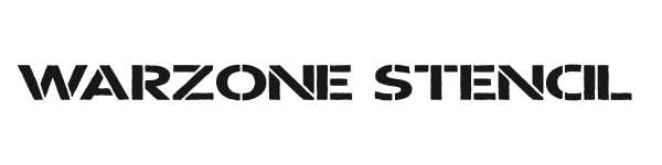 Warzone Stencil preview