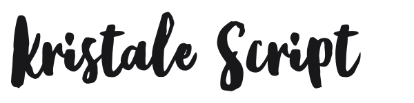 Kristale Script preview
