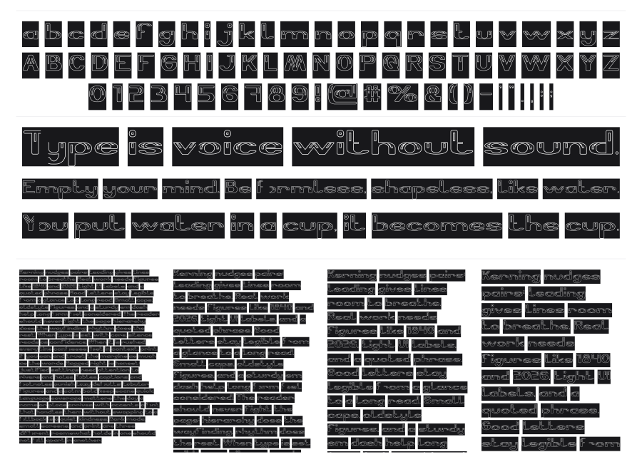 Thermometer specimen sheet