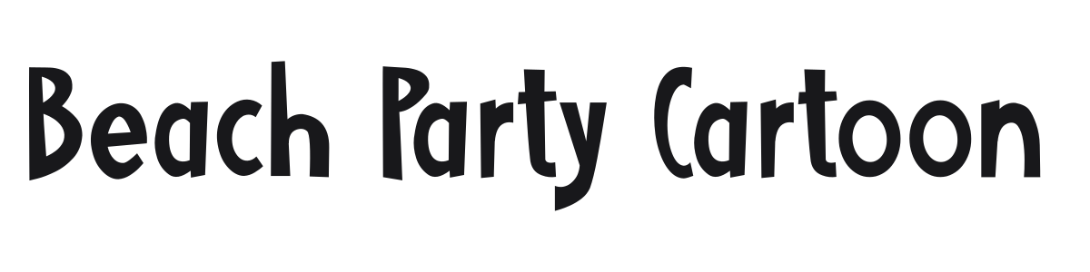 Beach Party Cartoon preview