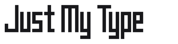 Just My Type preview