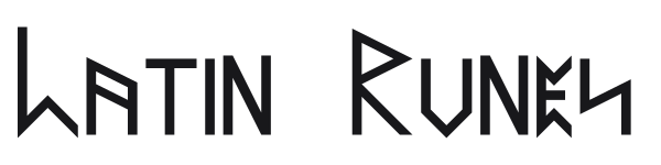 Latin Runes preview