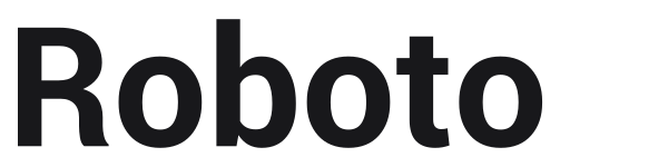 Roboto preview