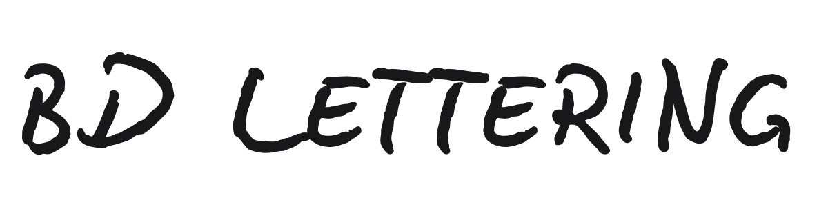 BD Lettering preview