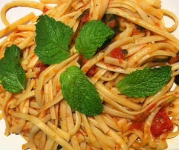 recipe for Italian Mint Pasta