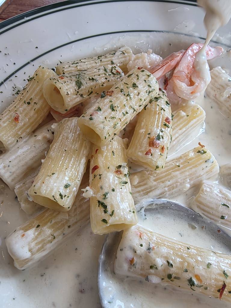 Meal photo: Creamy Shrimp Pasta