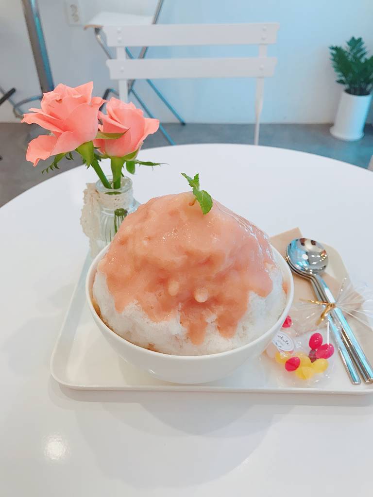 Meal photo: Peach Shaved Ice