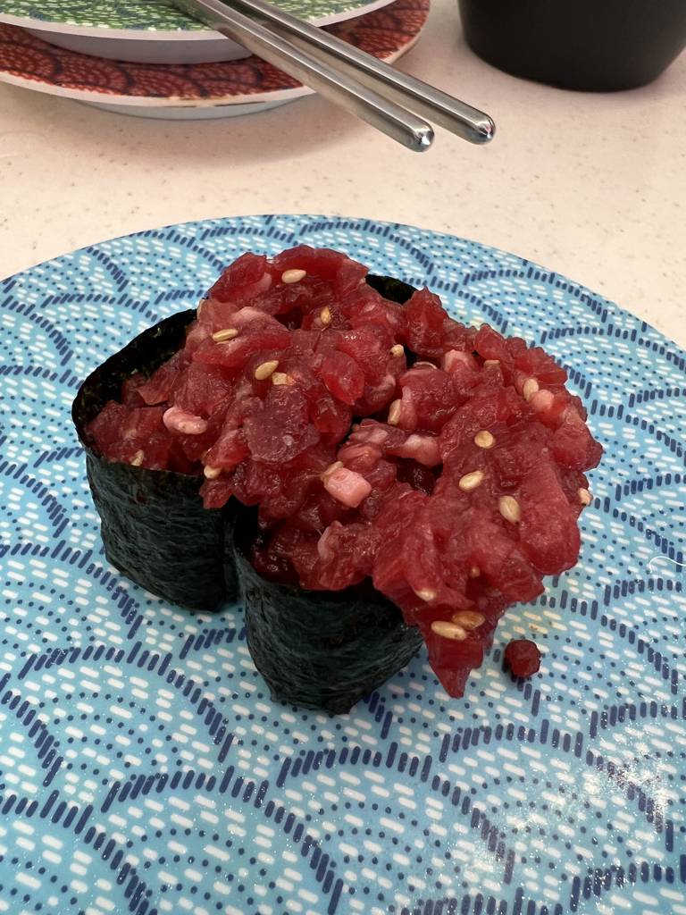 Meal photo: Tuna Tartare Sushi