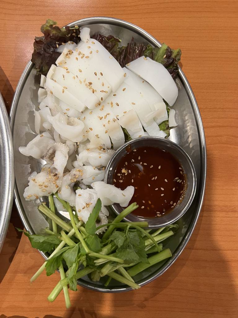 Meal photo: Boiled Squid