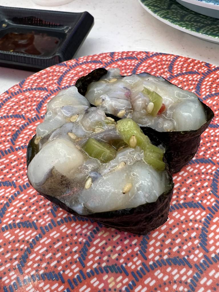 Meal photo: Octopus Gunkan Maki