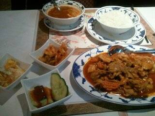 Spicy Pork Stir-fry 식사 사진