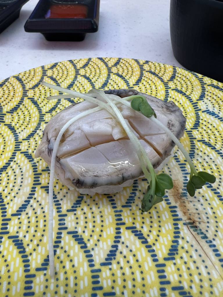 Meal photo: Abalone Sushi