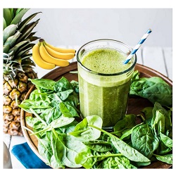 Pineapple Spinach Smoothie 250 Ml