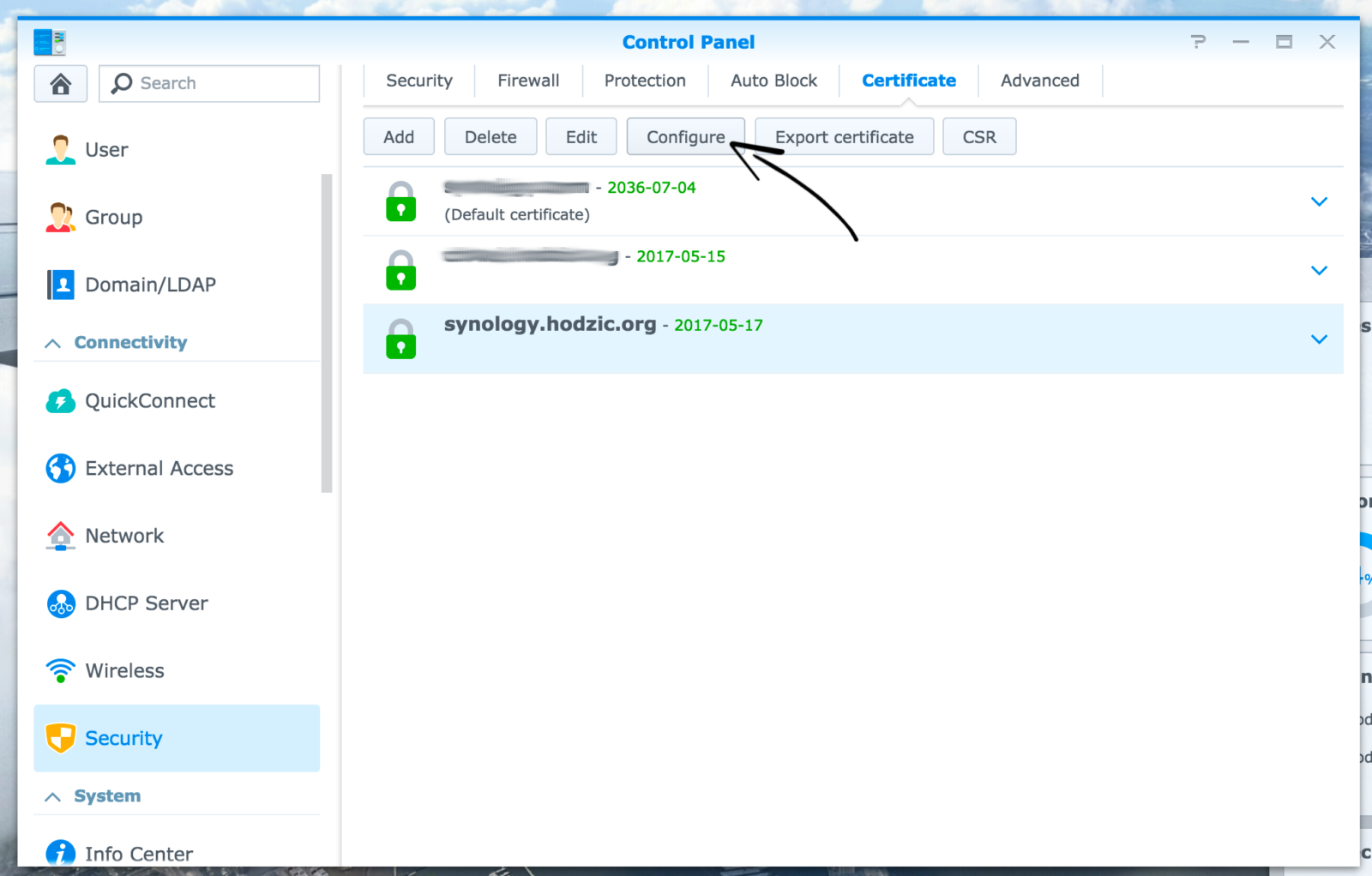 Secure (HTTPS) public access to Synology NAS using Let’s Encrypt (free ...
