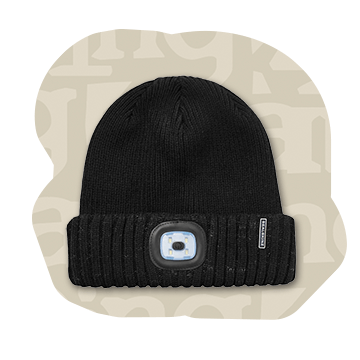 Sapkák fejlámpával