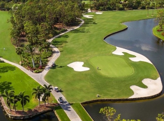 Eagle Creek Country Club in Naples, Florida, USA