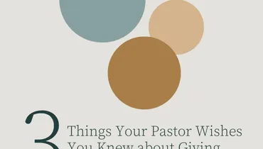 3 Things Your Pastor Wishes You Knew about Giving with Leo Sabo