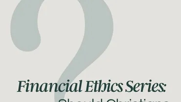 Financial Ethics Series: Should Christians Play the Lottery? with Dr. David W. Jones