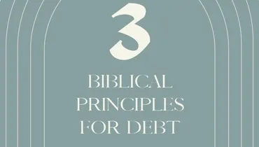 3 Biblical Principles for Debt With Sharon Epps