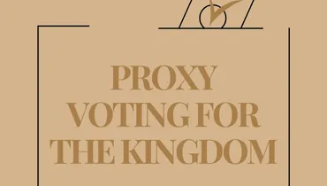 Proxy Voting for the Kingdom with Brandon Pizzurro