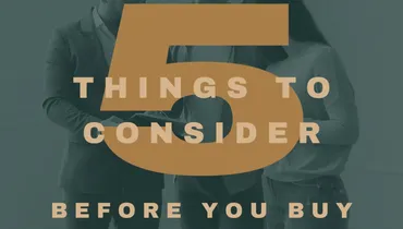 5 Things To Consider Before You Buy A House