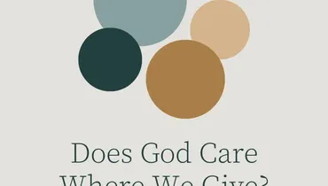 Does God Care Where We Give? with David Wills