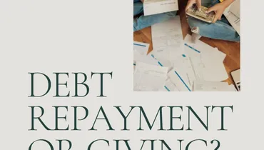 Debt Repayment Or Giving? With Ron Blue