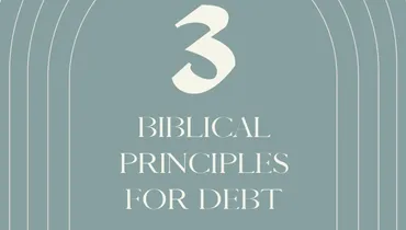 3 Biblical Principles for Debt With Sharon Epps