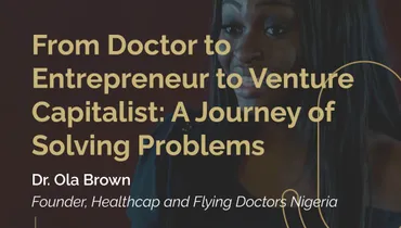 Episode 255 - From Doctor to Entrepreneur to Venture Capitalist: A Journey of Faith and Problem Solving