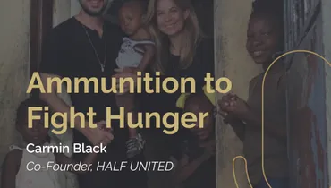 Episode 212 - Ammunition to Fight Hunger with Carmin Black