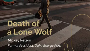 Episode 208 - Death of a Lone Wolf with Mickey Peters