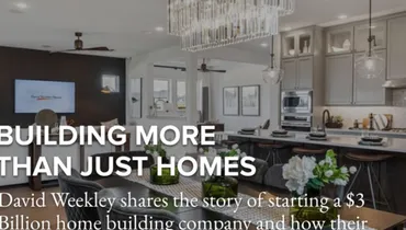 Episode 180 - Building More Than Homes with David Weekley