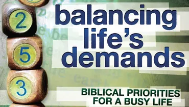 Balancing Life's Demands - Warning: Personal Discipline Can be Hazardous to Your Health, Part 1
